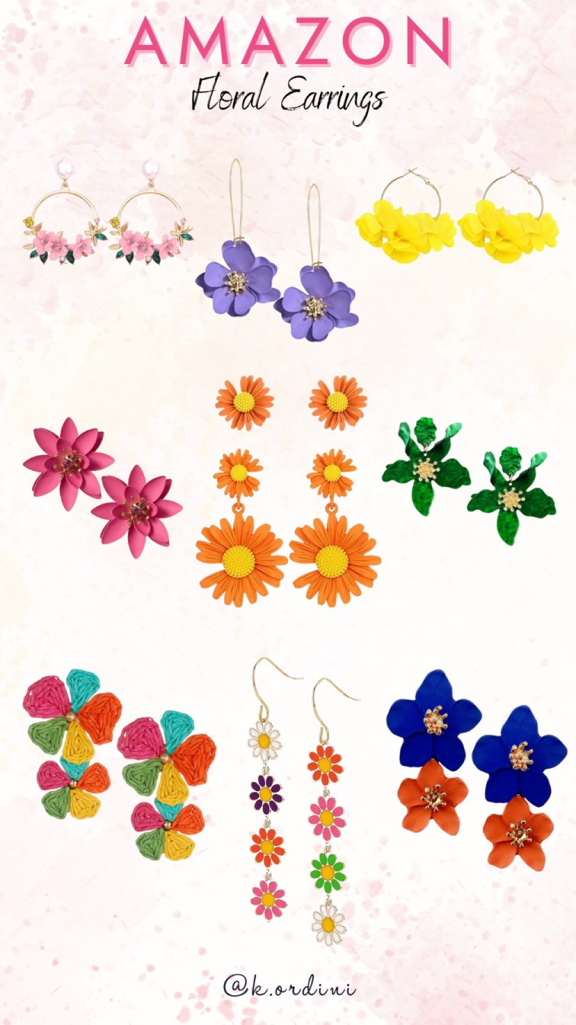 Blooming beauty meets elegance! Adorn your ears with these stunning floral earrings from Amazon and let your style blossom. Perfect for adding a touch of charm to any outfit! 

#FloralEarrings #AmazonFinds #BloomingBeauty #ElegantAccessorizing #FashionFlowers #JewelryLove

#LTKstyletip #LTKbeauty
