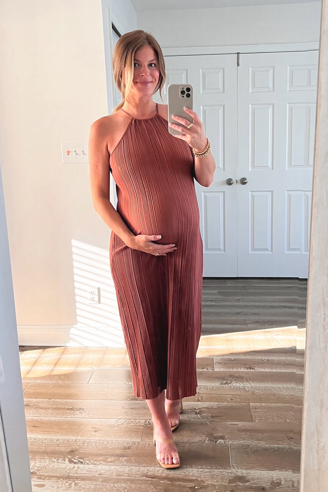 Wedding ready in a bump friendly non-maternity dress from Target! 

#wedding #weddingguest #dress #summerdress #bumpfriendly

#LTKBump #LTKWedding #LTKSummerSales
