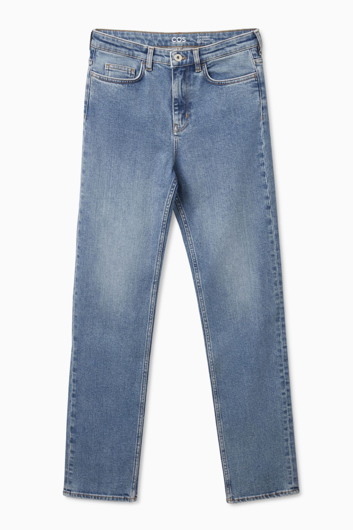 STRAIGHT-LEG SLIM-FIT FULL-LENGTH JEANS | COS UK