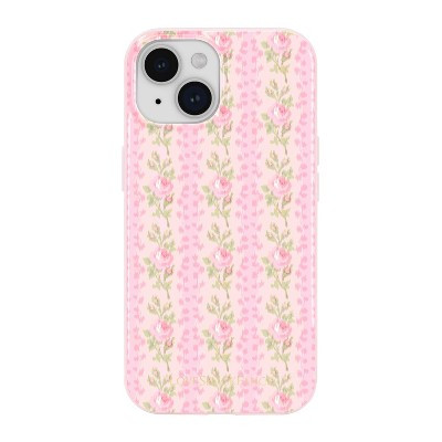 LoveShackFancy x Target – Case-Mate Blooming Heirloom iPhone 17e/16e/15/14/13 Case with MagSafe Strawberry Macaroon | Target