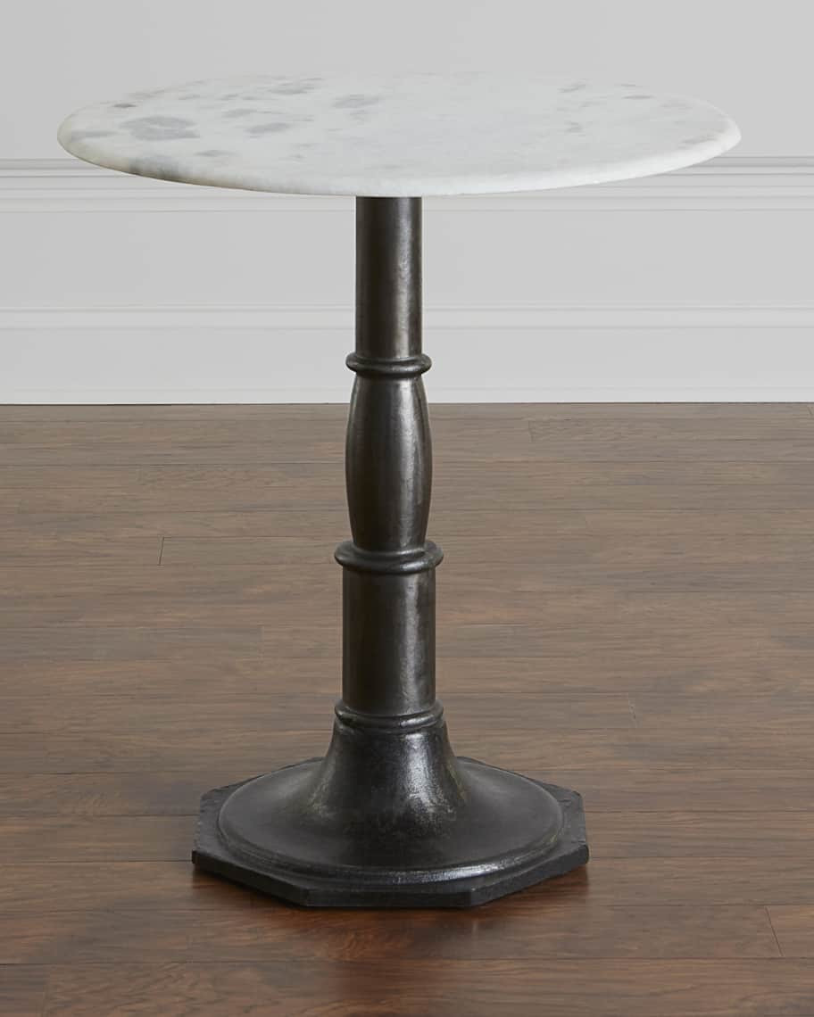 Four Hands Zenda Marble-Top Side Table | Neiman Marcus