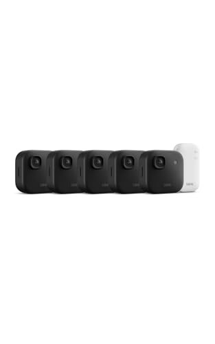 Blink Outdoor 2K+ (newest model) — Wireless smart security camera, 2K video resolution, enhanced audio, two-year battery. Sync Module Core included — 5 camera system (Black) | Amazon (US)