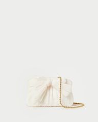 Rochelle Pearl Mini Bow Clutch | Loeffler Randall