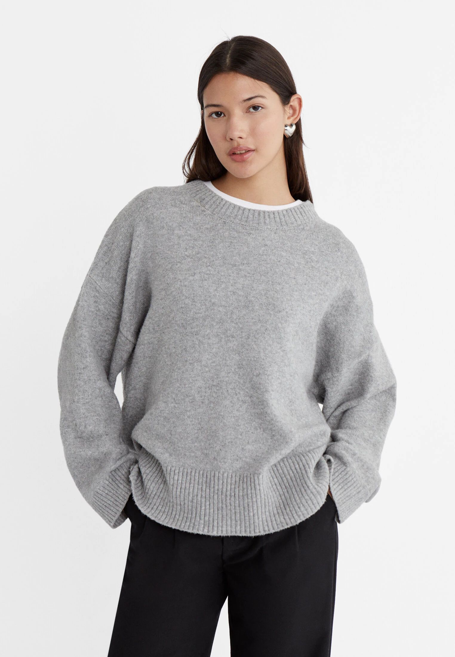 Soft-touch knit sweater | Stradivarius (UK)