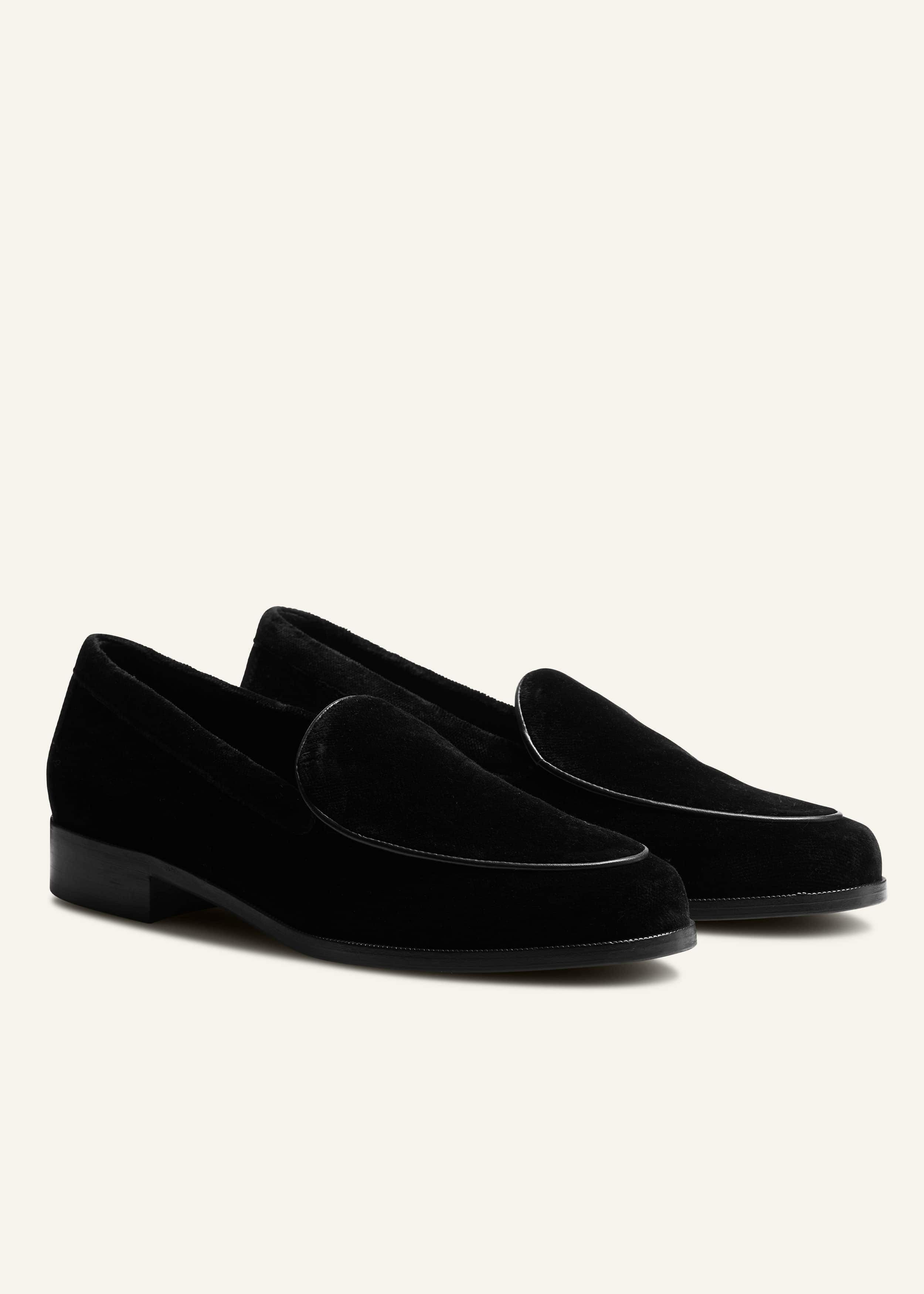 Velvet Tux Shoe Italian Velvet | ME+EM US