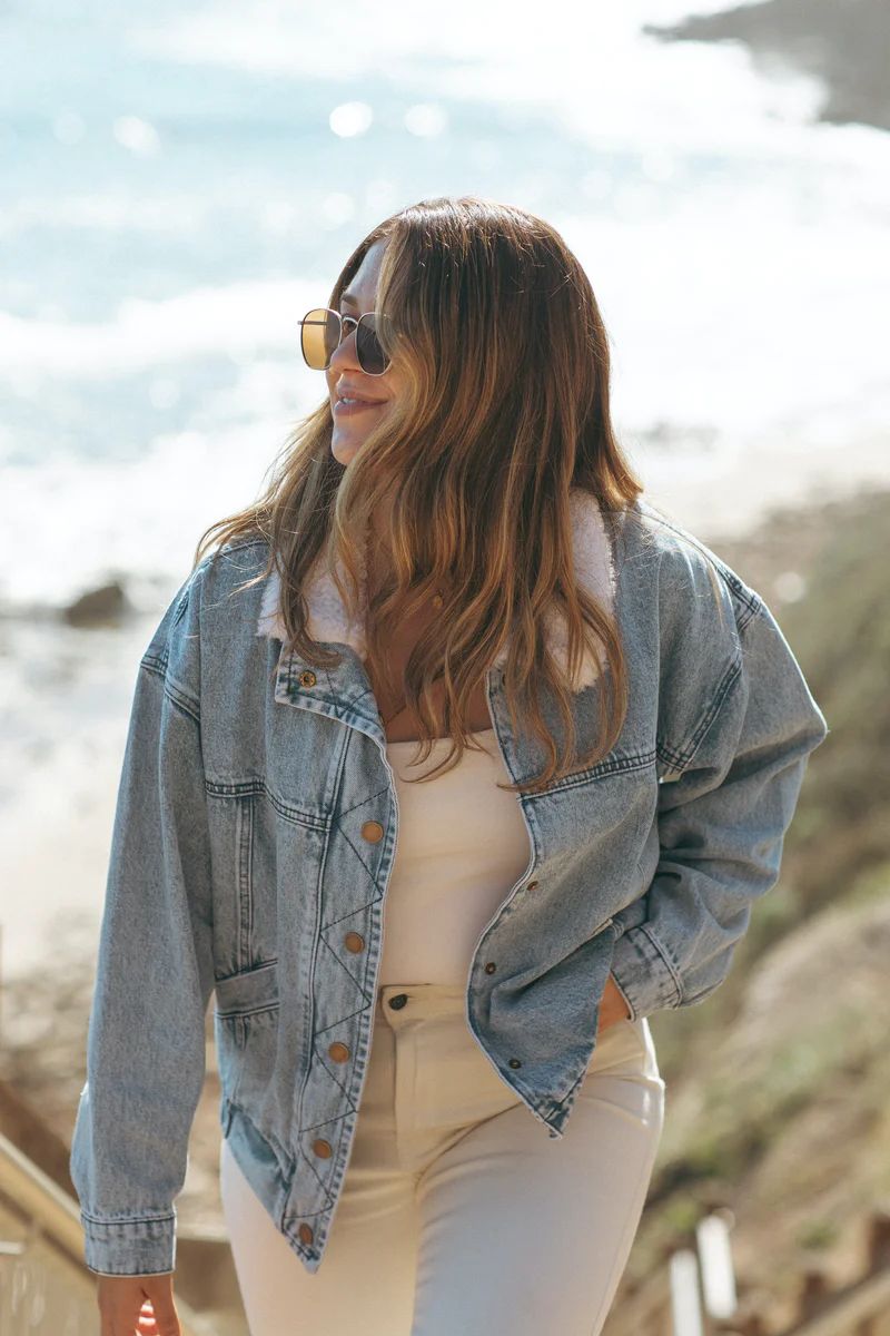 Quinton Denim Jacket | Carly Jean Los Angeles