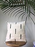 Dash Line African Mudcloth Pillow Cover | Amazon (US)