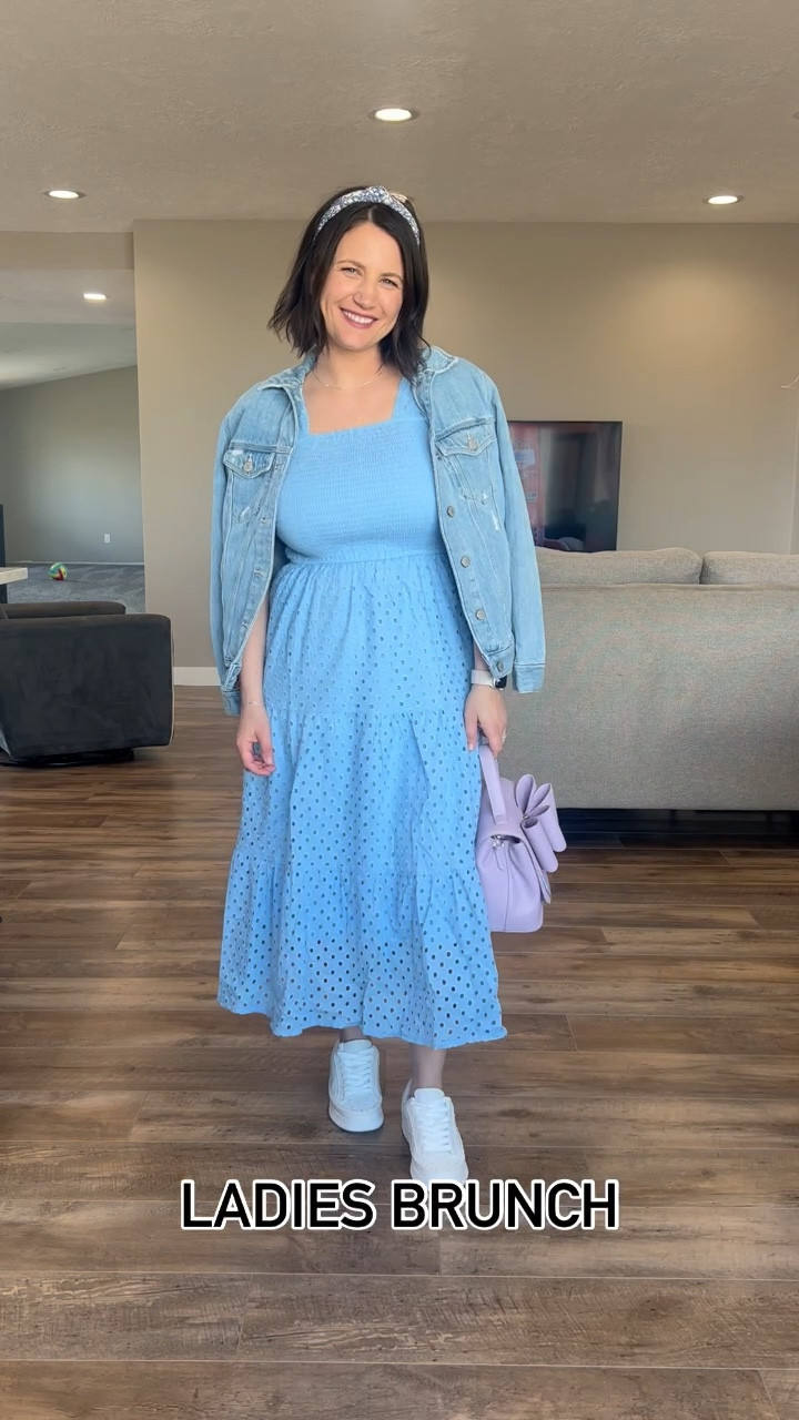 From Easter to a ladies brunch this eyelet ruffle dress is such a great dress!

#LTKStyleTip #LTKPetite #LTKFindsUnder50