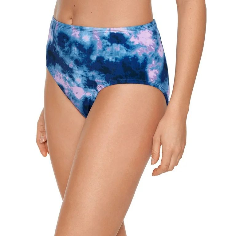 Avia Women's Moody Skies High Rise Bottom Swimsuit | Walmart (US)