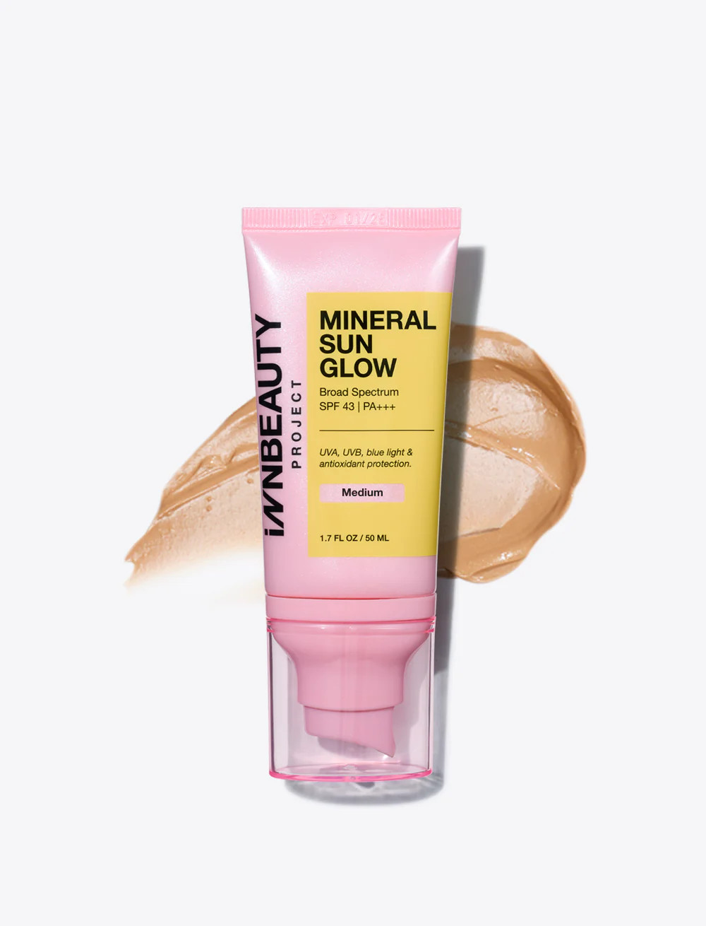 Mineral Sun Glow SPF 43 | Tinted Mineral Sunscreen for Glowing Skin | InnBeauty Project