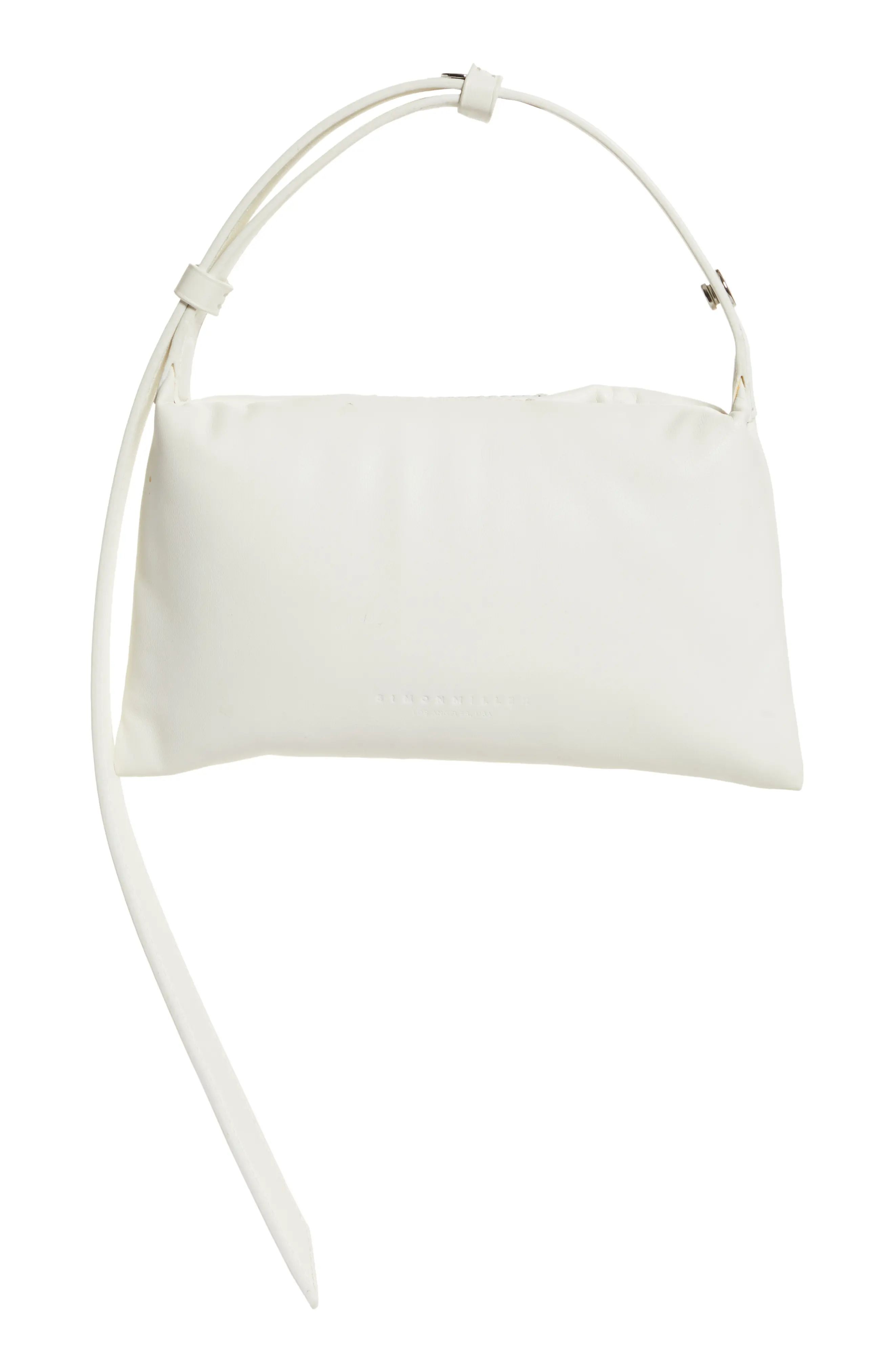 Simon Miller Mini Puffin Convertible Faux Leather Bag - White | Nordstrom
