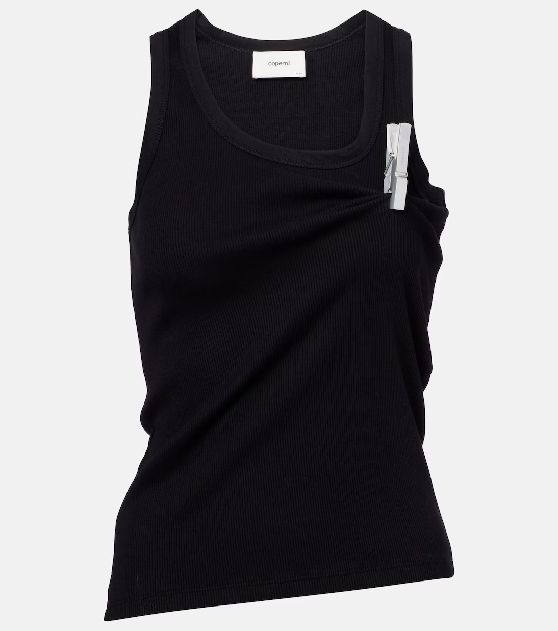 Washing Clip cotton jersey tank top | Mytheresa (US/CA)