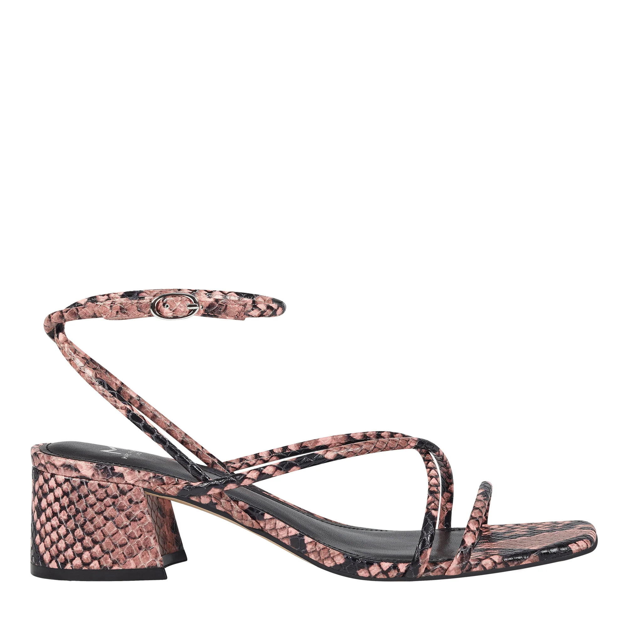 Jared Block Heel Strappy Sandal | Marc Fisher