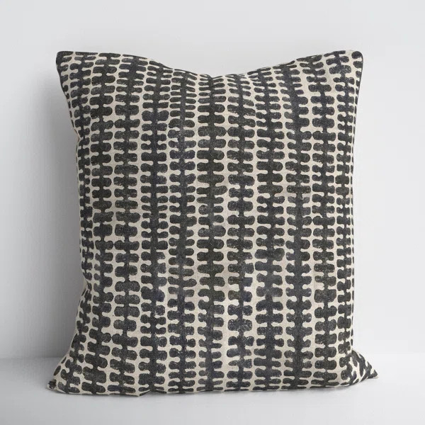 Southampton Ikat Linen Pillow Cover | Wayfair North America