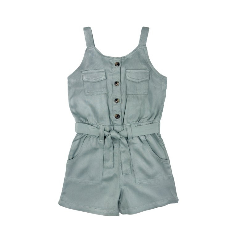 Wonder Nation Toddler Girls Jumpsuit, Sizes 12M-5T | Walmart (US)