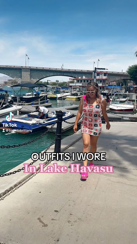 Outfits I wore in lake havasu
Outfit inspo for vacation
Lake outfit ideas
Lake trip outfit inspo
Crochet dress coverup
Crochet coverup 
Swimwear for vacation

#LTKtravel #LTKswim #LTKcurves