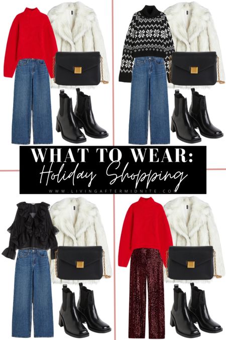 What to Wear Holiday Shopping / Christmas Outfit / Holiday Outfits

#LTKstyletip #LTKfindsunder100 #LTKHoliday