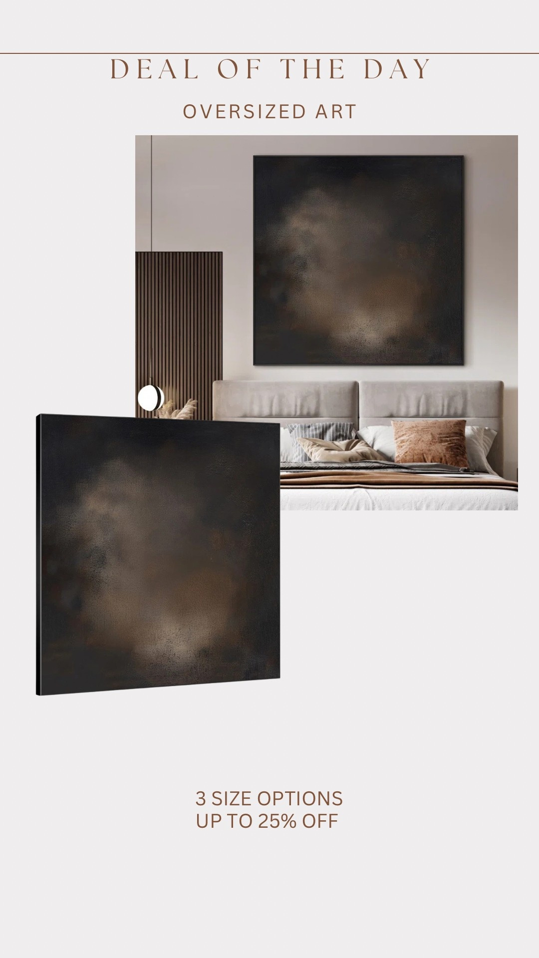 
Brand new oversized moody art!! Omggggg this is stunning !! Major RH vibes 😍🙌🏻 amazing price for this! Goes up to 5ft

#LTKSaleAlert #LTKHome #LTKSpringSale