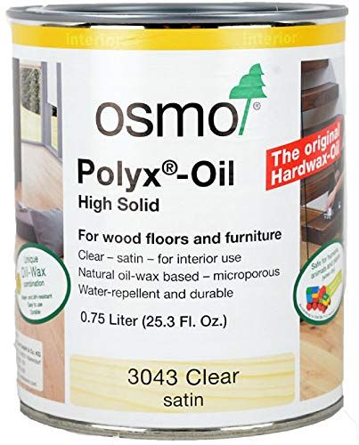 Osmo Polyx-Oil - 3043 Clear Satin - .75 Liter | Amazon (US)