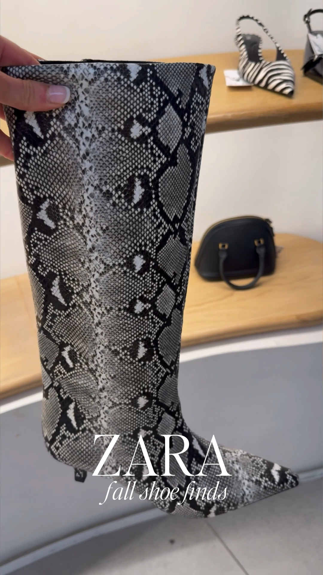 New winter shoe arrivals at Zara 