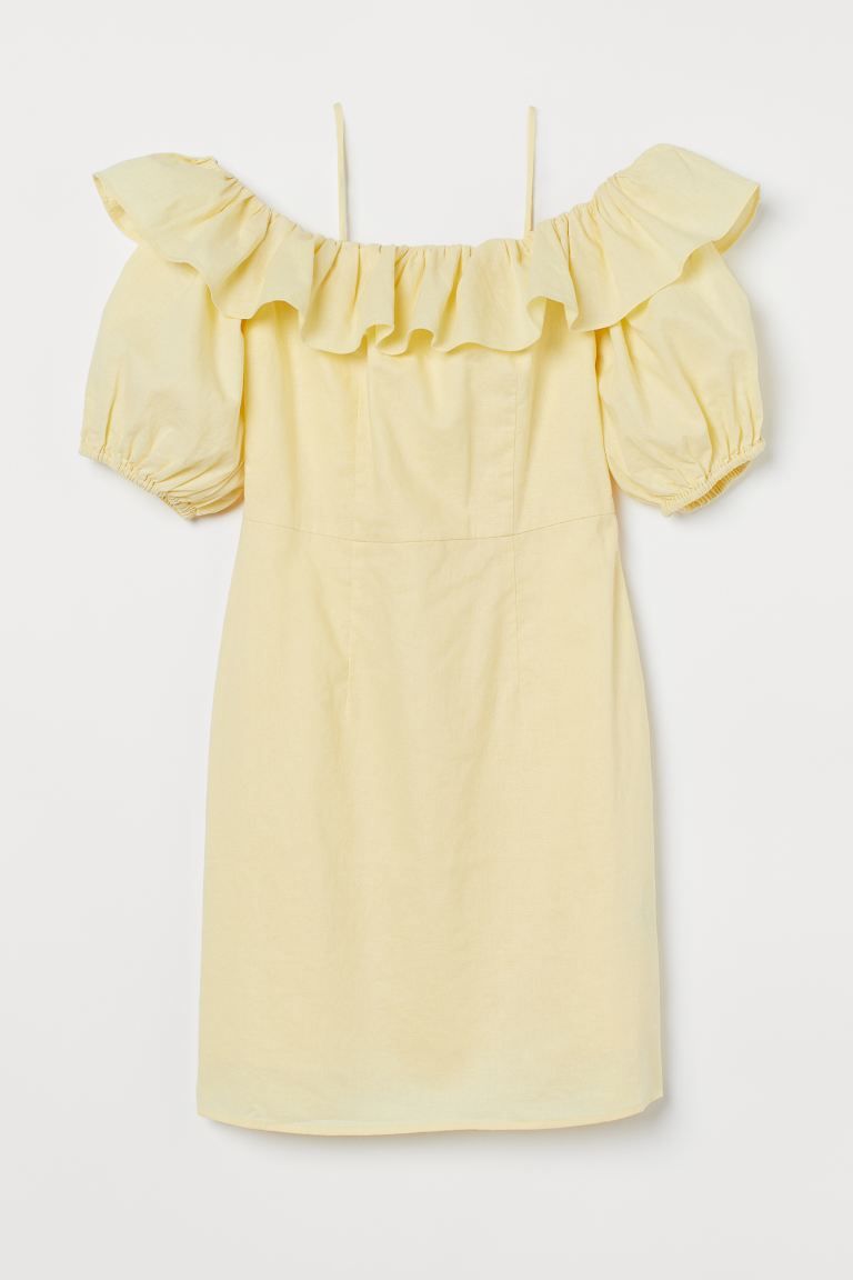 Off-the-shoulder dress | H&M (UK, MY, IN, SG, PH, TW, HK)