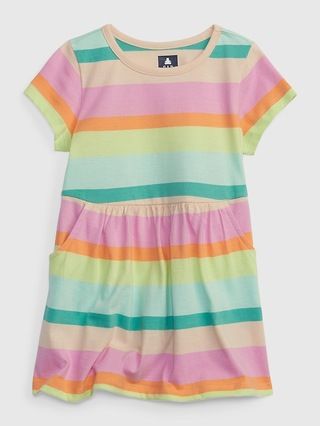 Toddler 100% Organic Cotton Mix and Match Skater Dress | Gap (US)