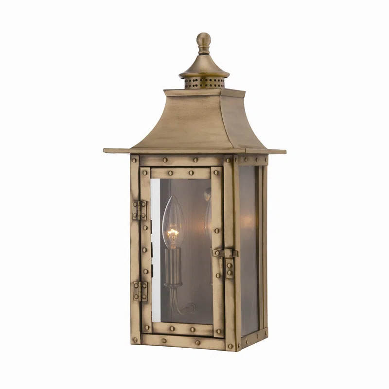 Dillion 2 - Bulb 16.5'' H Outdoor Wall Lantern | Wayfair North America
