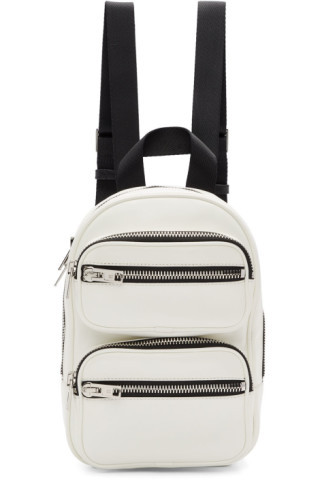 White Medium Attica Backpack | SSENSE