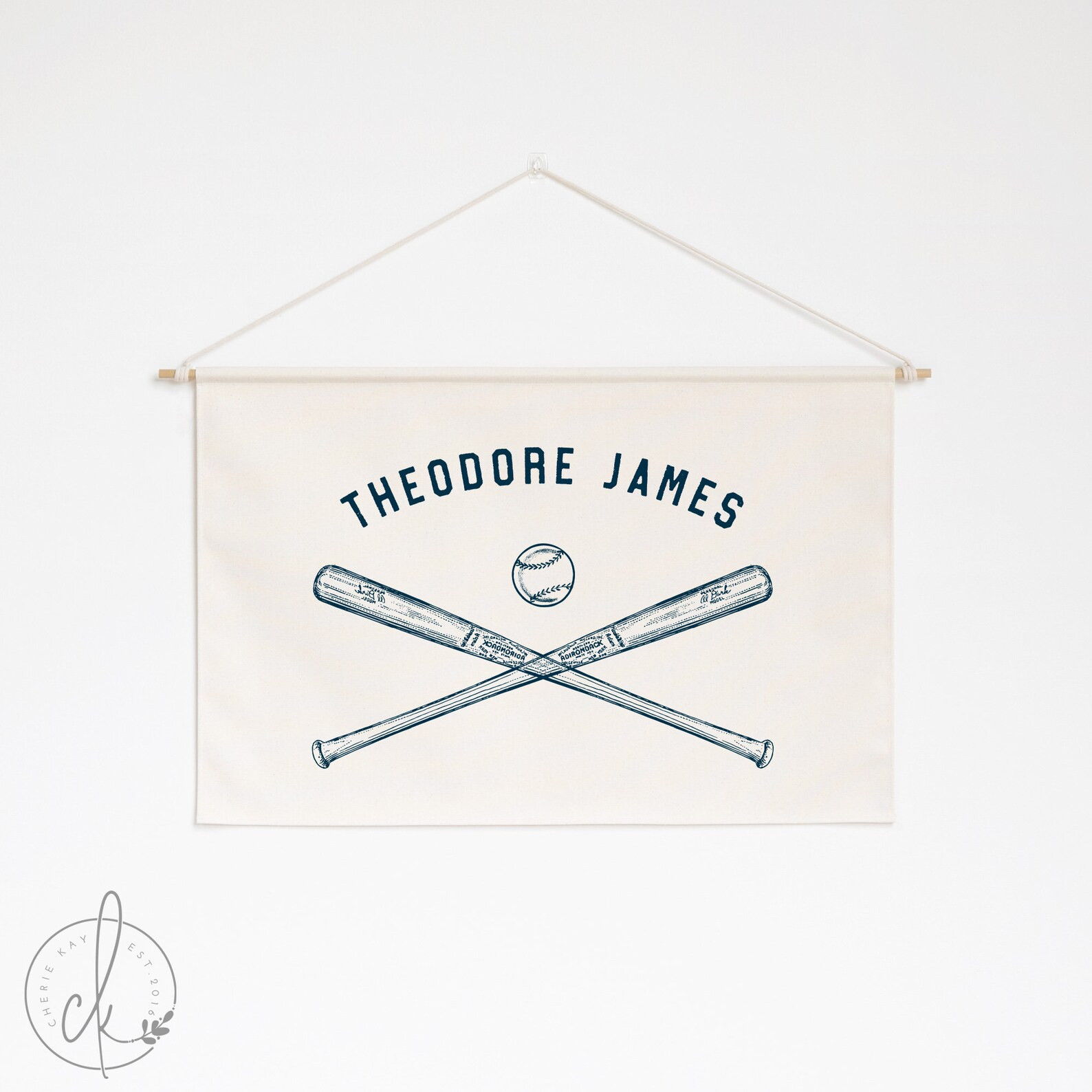 Personalized Baseball Canvas for Kids Room | Custom Name Decor for Nursery, Playroom, Teen Room |... | Etsy (US)