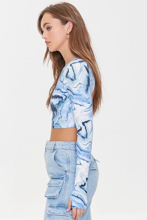 Active Marble Print Crop Top | Forever 21 (US)