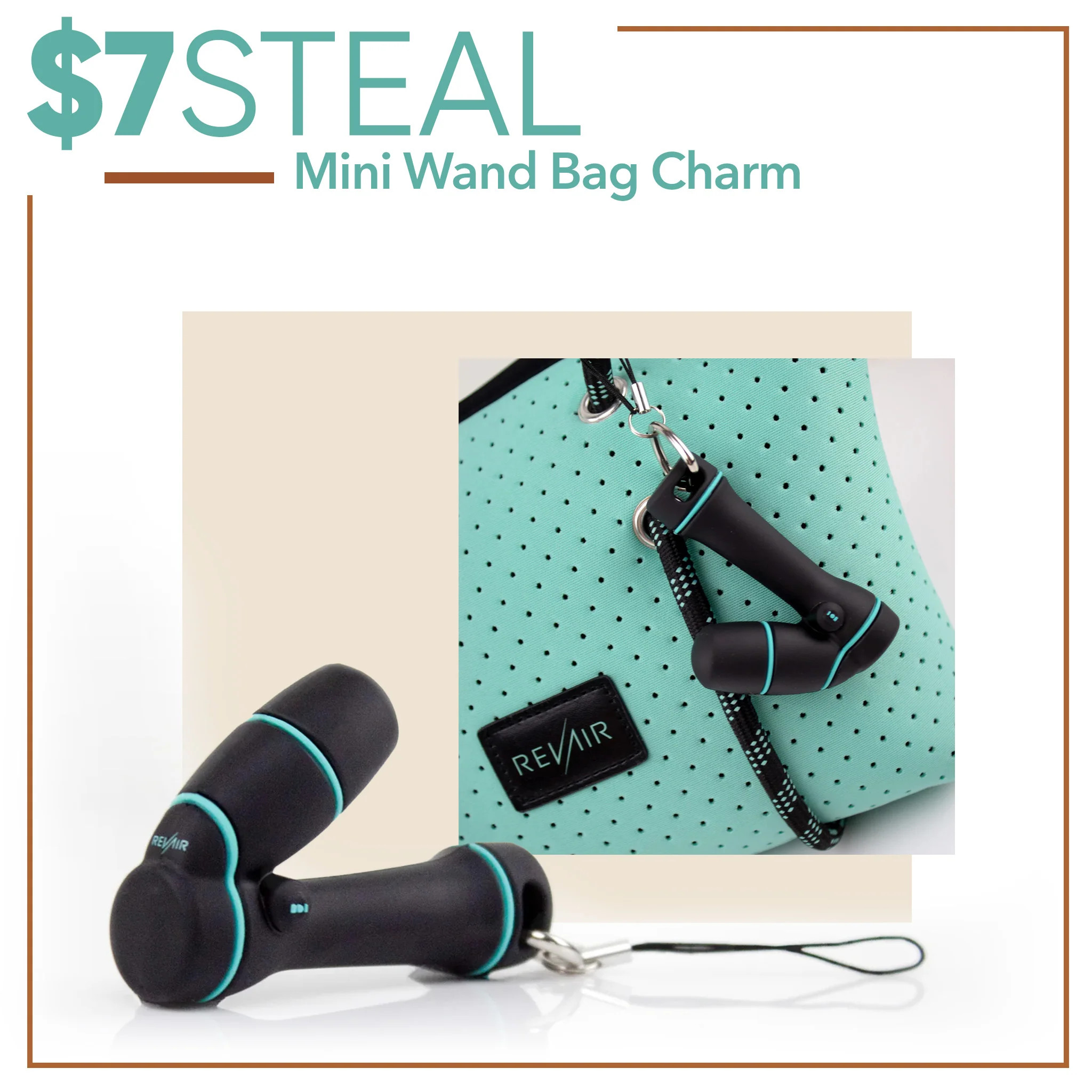 Mini Wand Bag Charm | RevAir