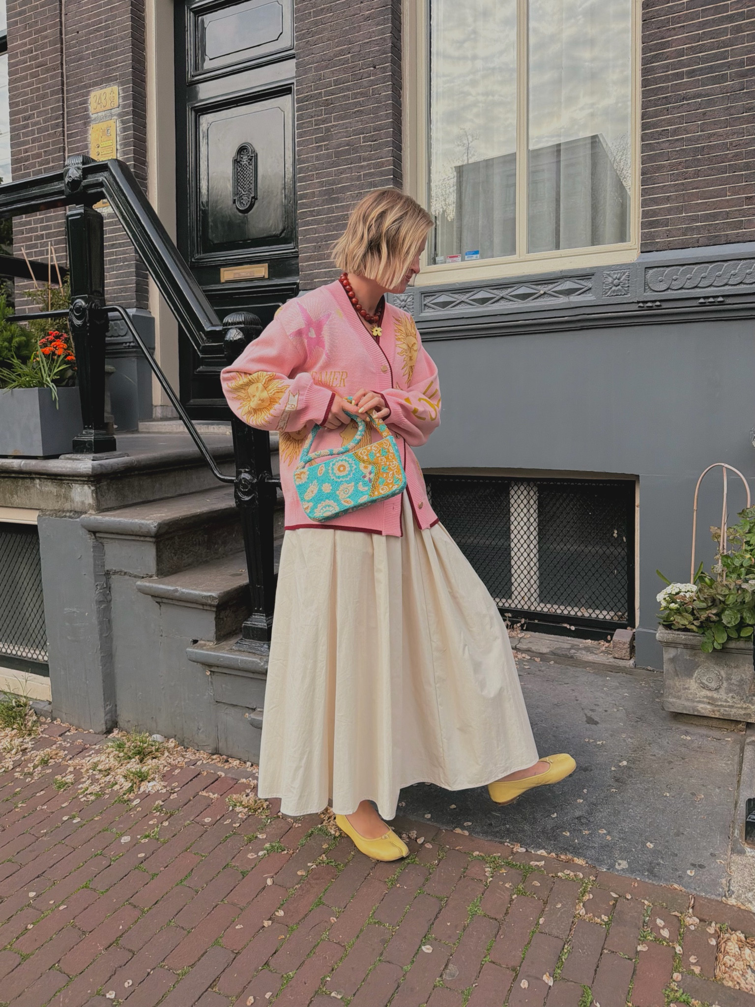 Spring outfit inspo

Never fully dressed cardigan : size L
ASOS skirt: size 10 but runs large 
Ballerinas: ulanka 

#LTKspring #LTKuk #LTKeurope