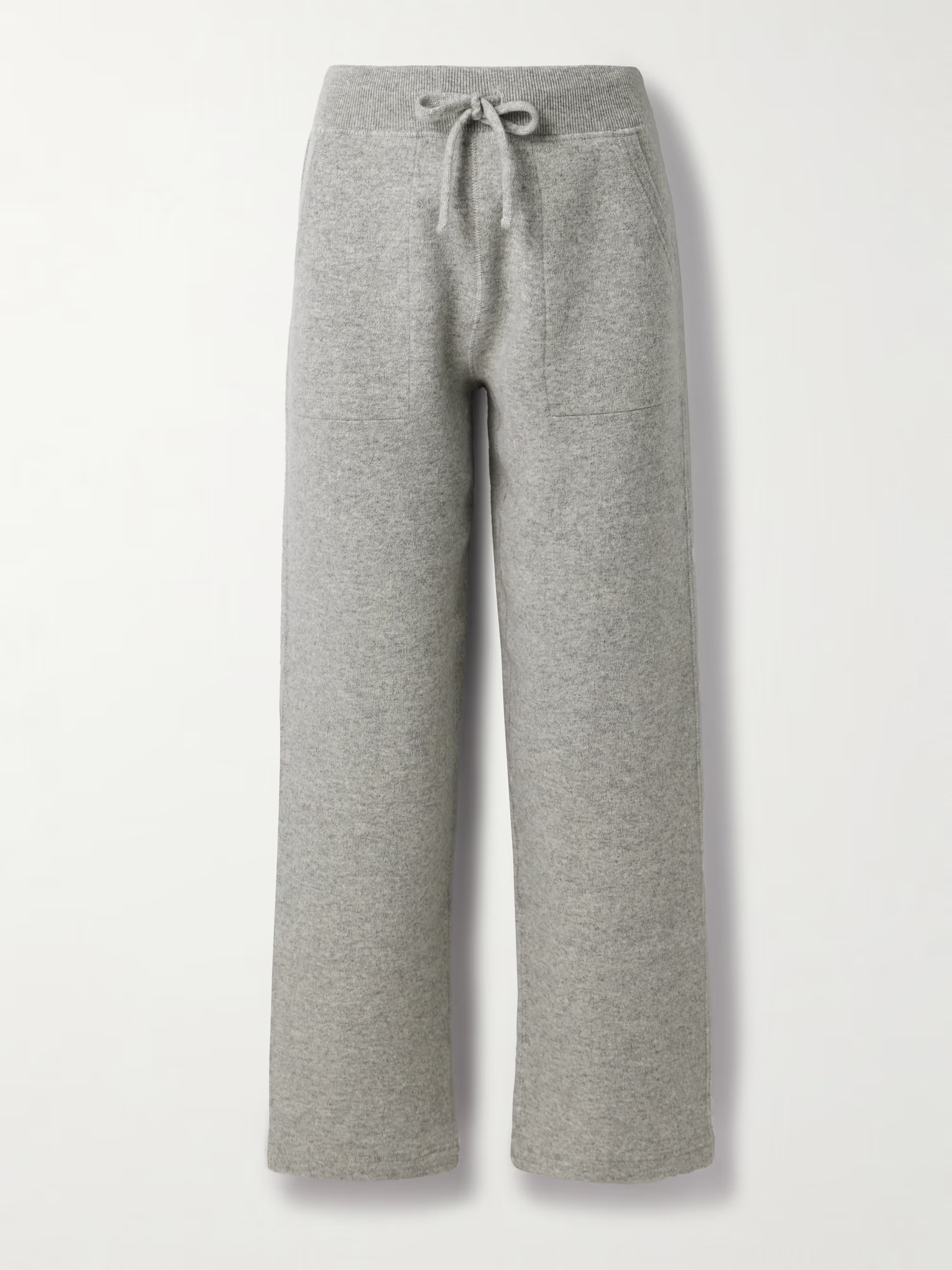 Cashmere-blend jersey track pants | NET-A-PORTER (US)