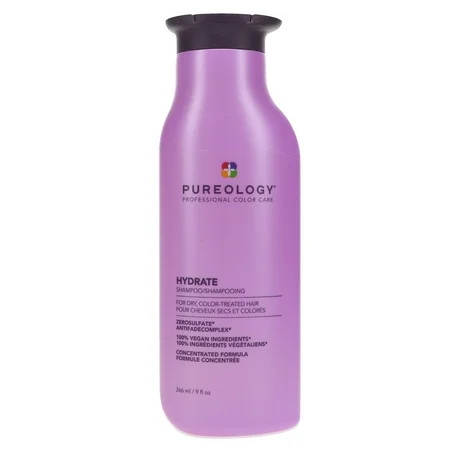 Pureology Hydrate Ultra-Rich Hydrating Shampoo for Color-Treated Hair, 8.5 oz. | Walmart (US)