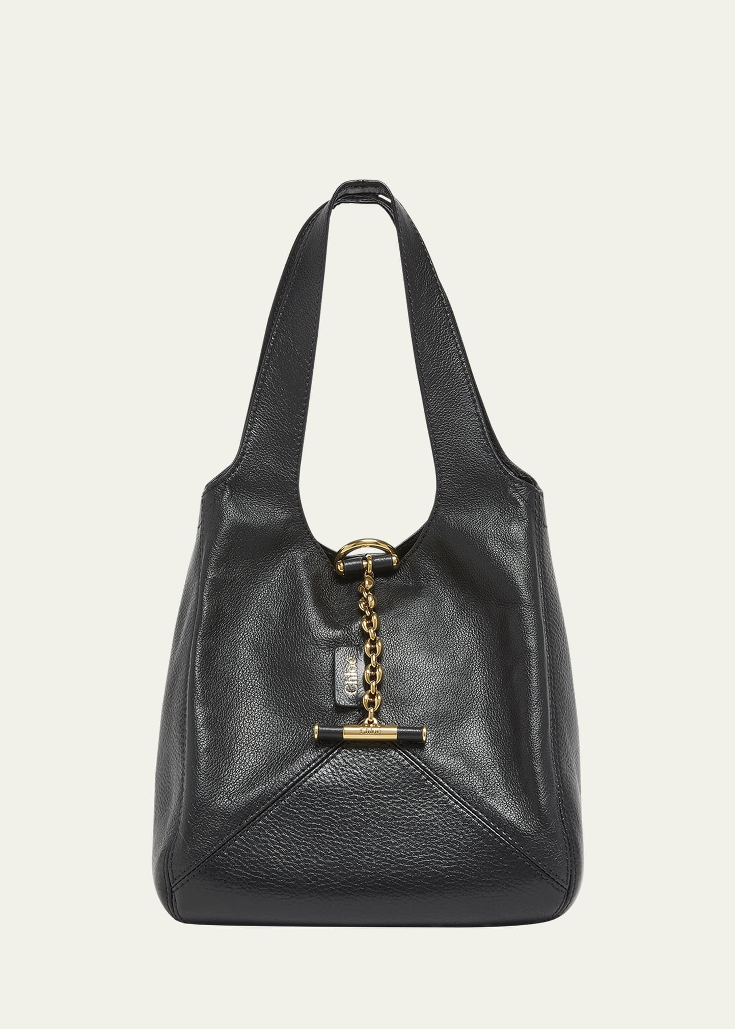 Chloe Balloon Small Top-Handle Bag in Leather | Bergdorf Goodman