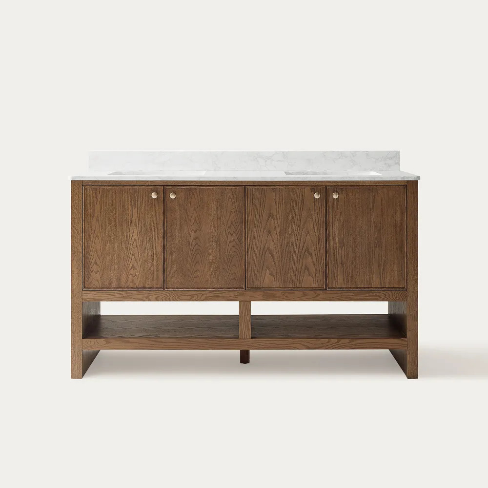 Damian 63" Double Bathroom Vanity | Hernest