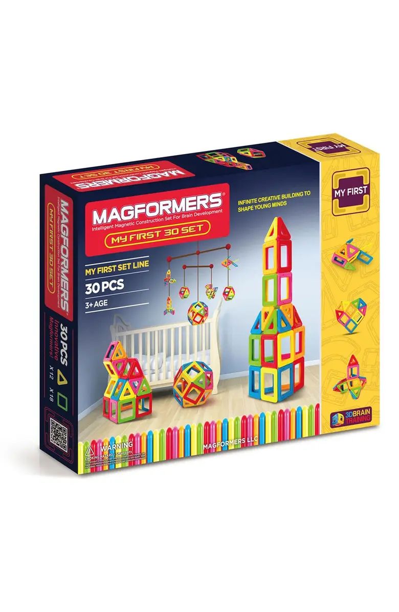 'My First' Magnetic 3D Construction Set | Nordstrom