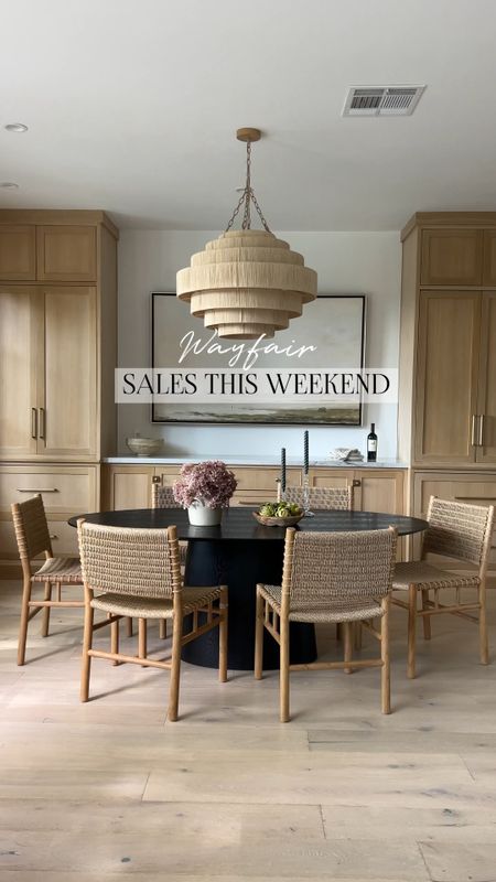 Wayfair sales happening this weekend 

Rattan chair dining room chandelier black oval dining table wood vanity brass hardware arch bookcase bookshelf wood console table drain sun loungers black mirror round mirror rectangle mirror grey couch sofa rug stripe pillow 

#LTKfindsunder50 #LTKhome #LTKsalealert