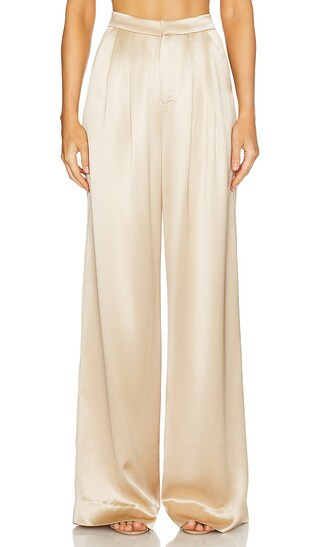 Nonchalant Label Paris Pant in Beige. - size S | Revolve Clothing (Global)