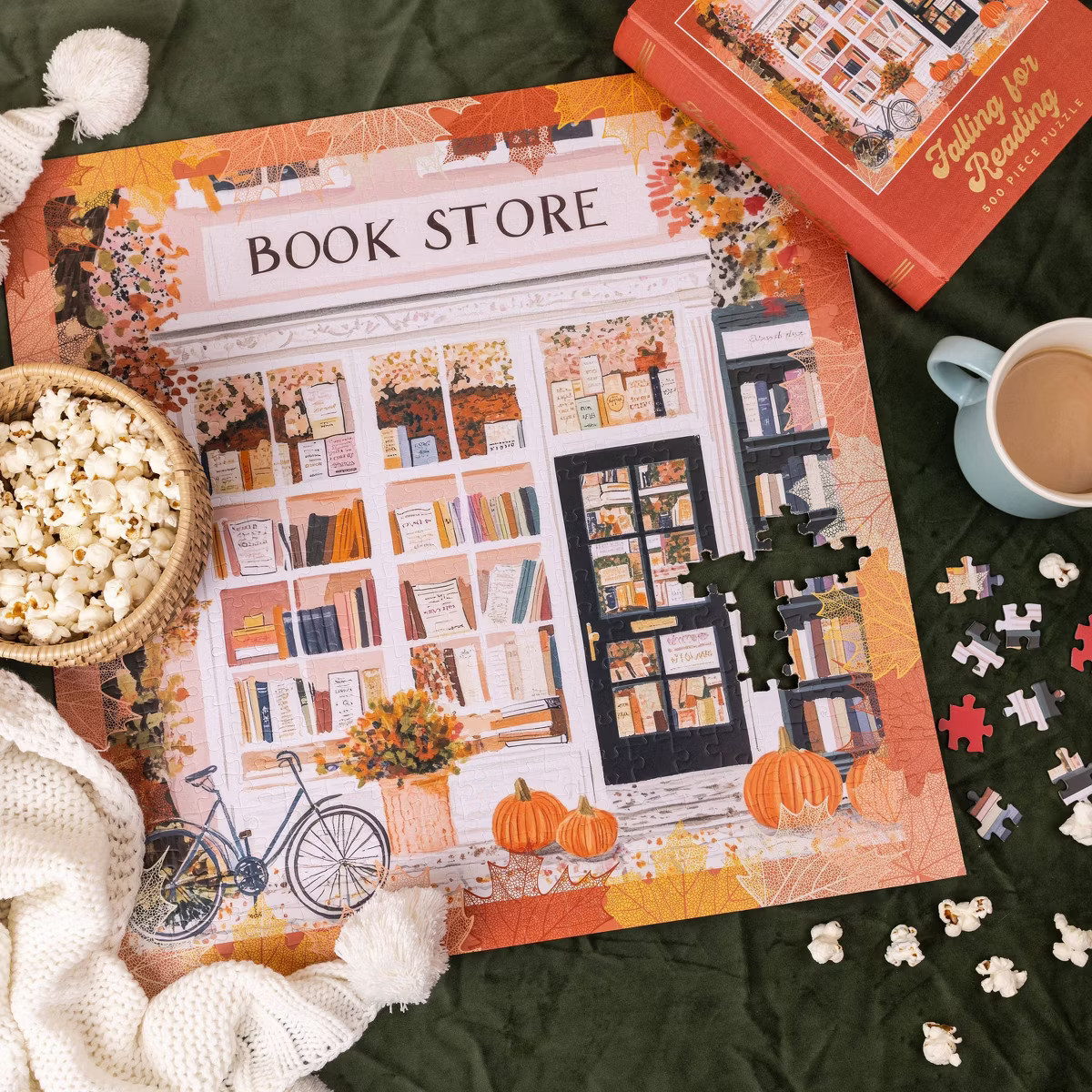 Falling for Reading Puzzle - 500pc | Target