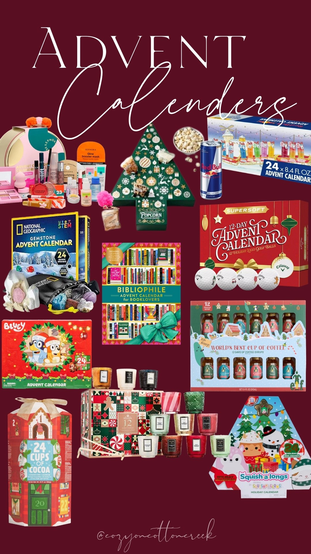 Advent calendars!

#LTKSeasonal #LTKGiftGuide #LTKHoliday