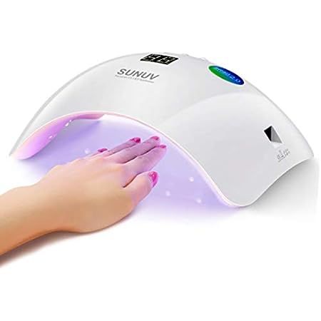 Amazon.com: UV LED Nail Lamp, SUNUV Gel UV Light Nail Dryer for Gel Nail Polish Curing Lamp with ... | Amazon (US)