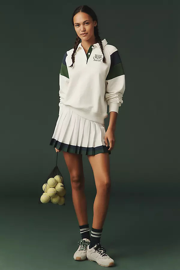 Irina Pleated Mini Skirt | Anthropologie (US)