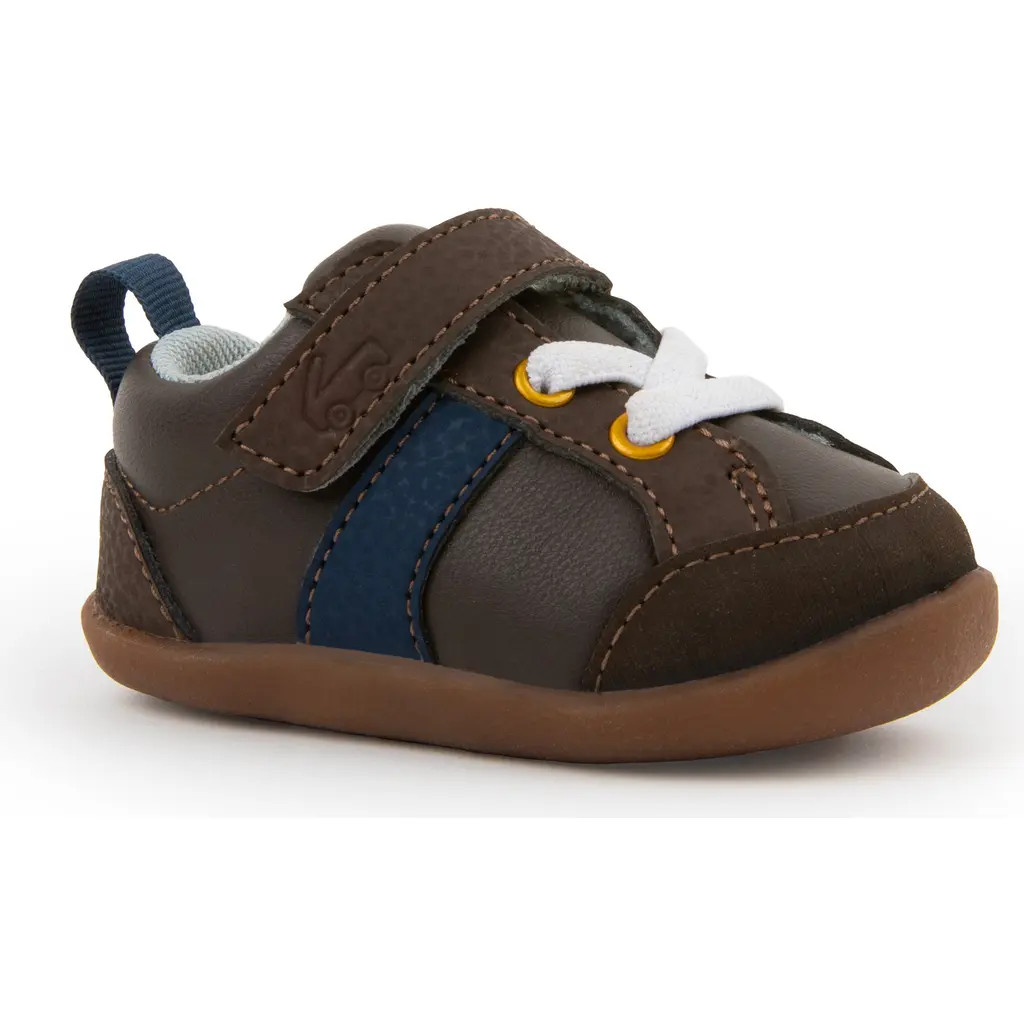 See Kai Run Connor Mini Sneaker in Brown at Nordstrom Rack, Size 4 | Nordstrom Rack