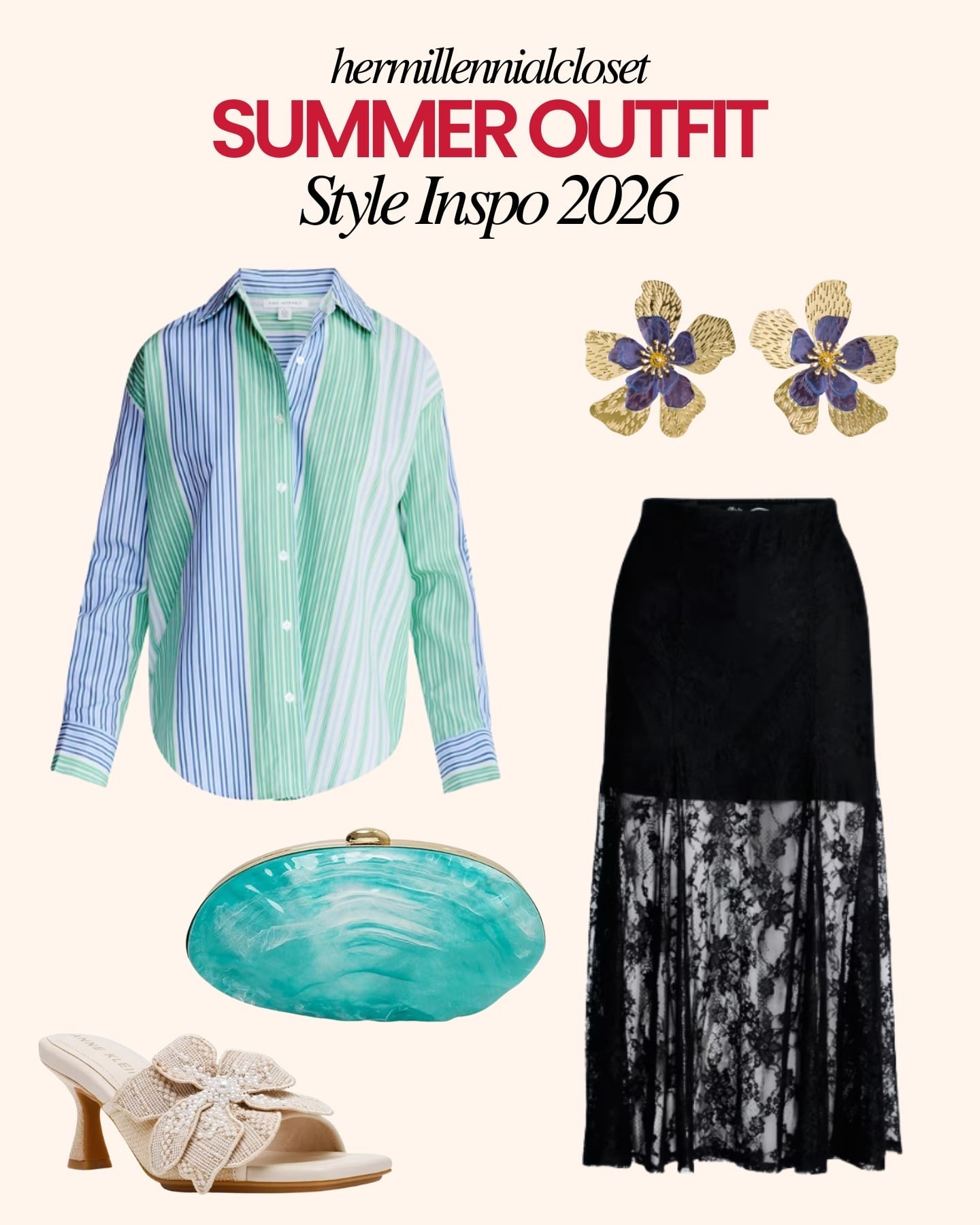 Its a pinstripe and lace skirt moment!

#LTKootd #LTKSaleAlert #LTKPlusSize