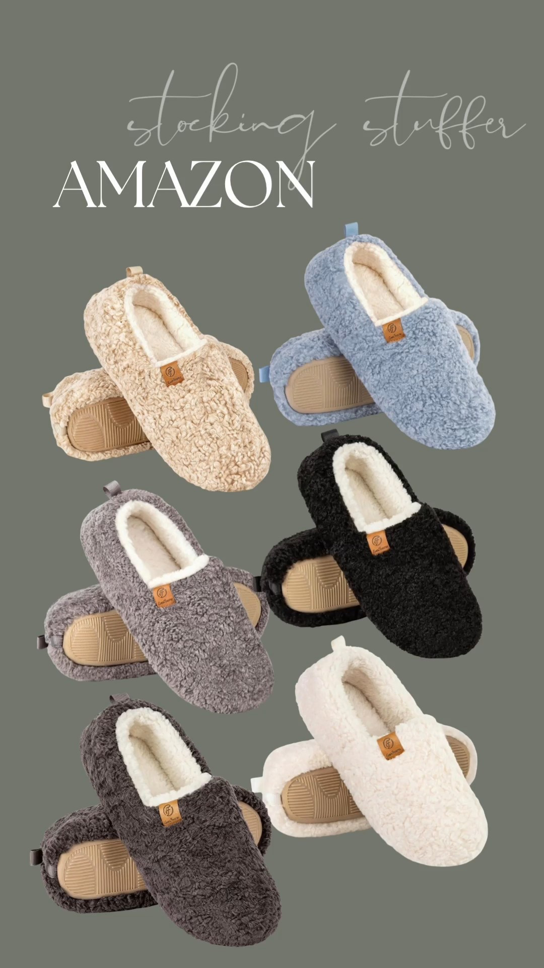The coziest slippers! Love the sole on them too! 

#LTKGiftGuide #LTKHoliday #LTKFindsUnder50