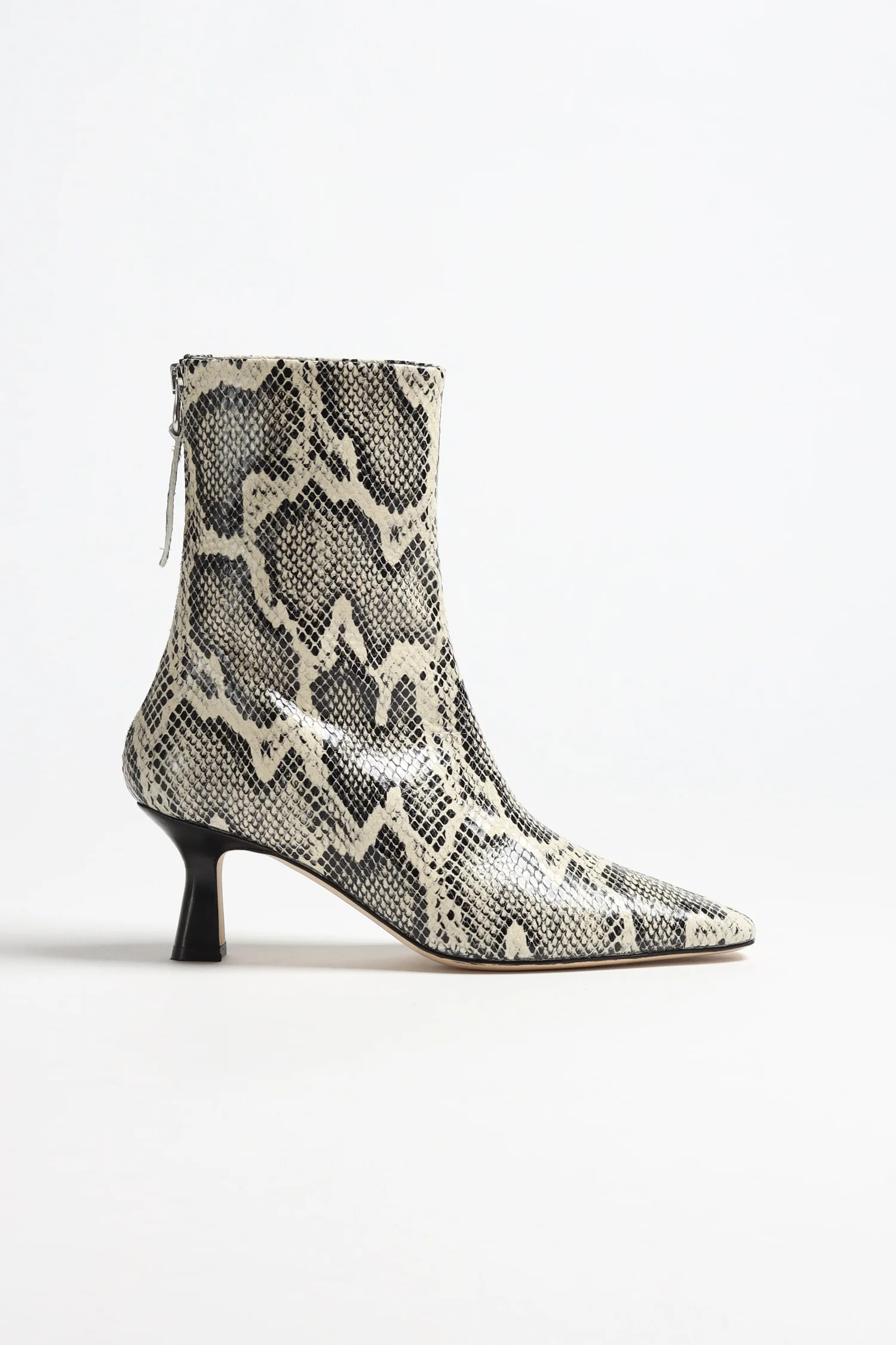 Stiefelette Elina Snake in Cream | ANITA HASS
