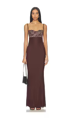 I.AM.GIA Silo Maxi Dress in Chocolate from Revolve.com | Revolve Clothing (Global)