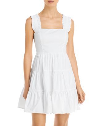 Poplin Tiered Mini Dress - 100% Exclusive | Bloomingdale's (US)