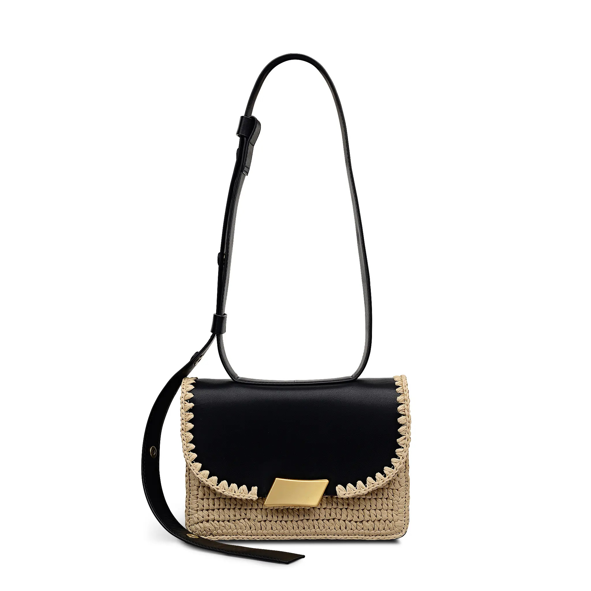 Radley The Belsize - Raffia Small Flapover Crossbody Bag (Women) | Nordstrom | Nordstrom